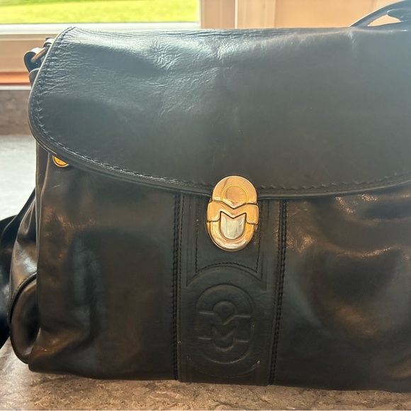 Marino Orlandi Italian Large Leather Bag - Picture 3 of 16